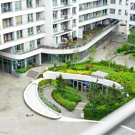 105 Plac Unii - Dla 6 Os Z Miejscem W Hali Garazowej 格丁尼亚